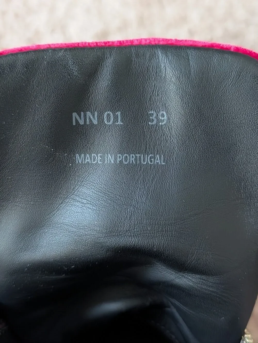 Pierre Hardy Womens Fuschia Pink Machina Platform Front Zip Ankle Boots Size 9